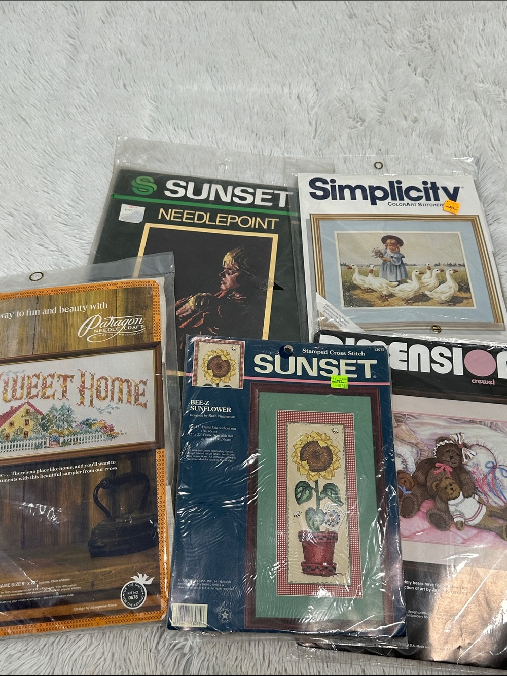 🥕 New! Bundle of 5 Cross Stitch Kits